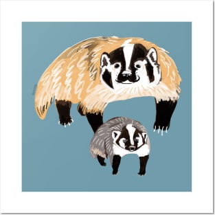 Badger Mommy Posters and Art